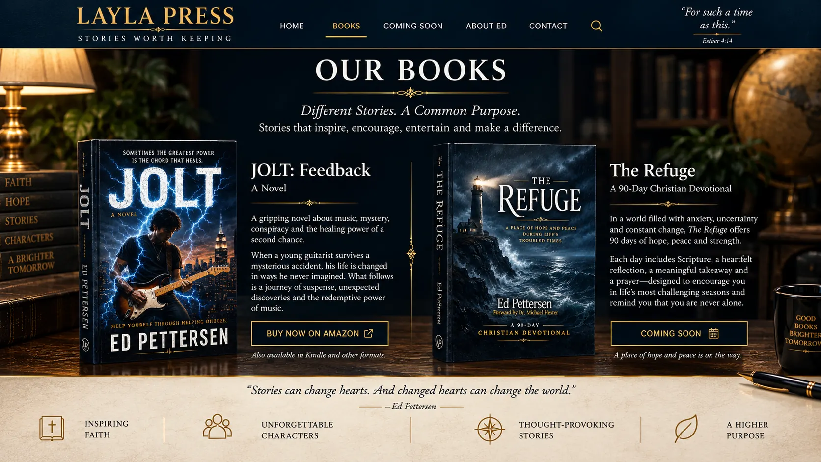 Layla Press Books page